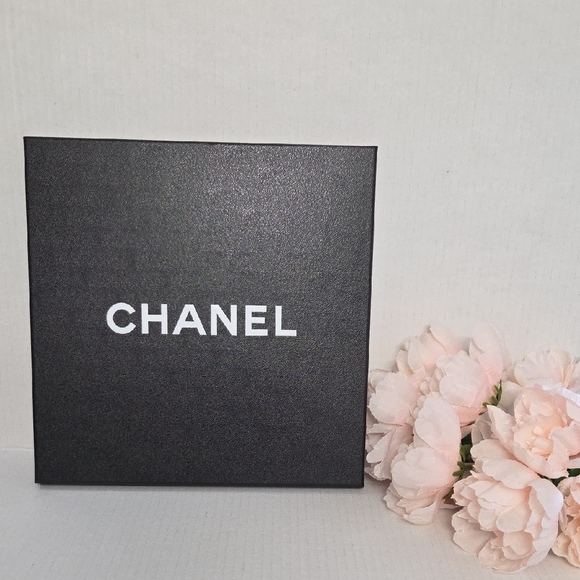 CHANEL Other - Chanel Black Box with White Logo